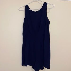 Navy Blue Romper